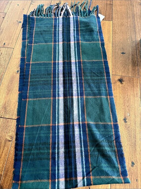 Scarf in Green & Blue